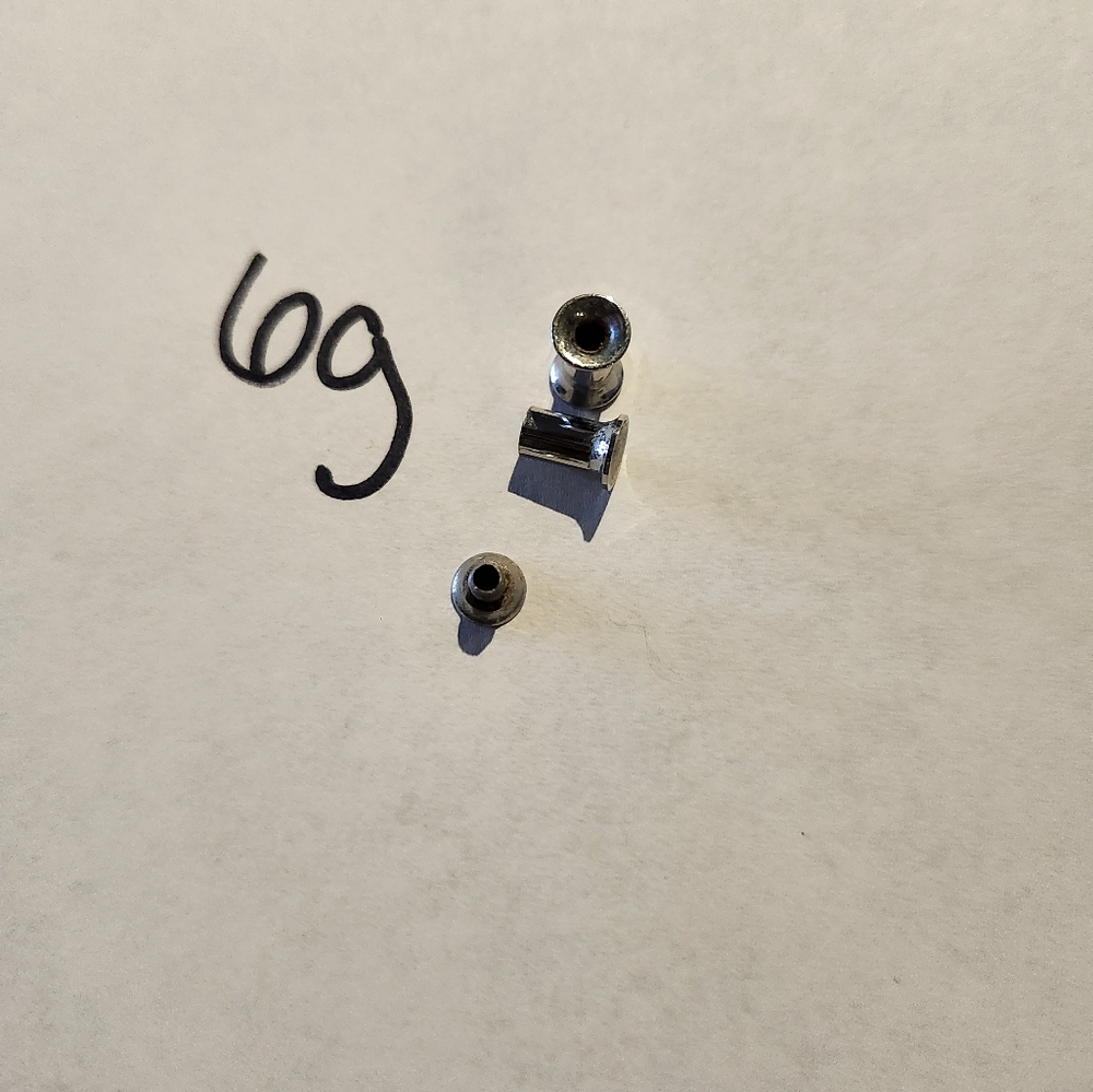 Silver Gauge Earrings